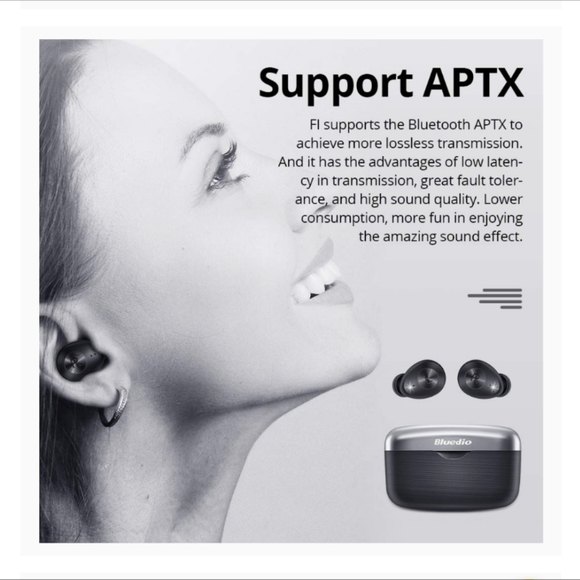 Bludio Wireless Bluetooth Earbuds - Picture 5 of 8